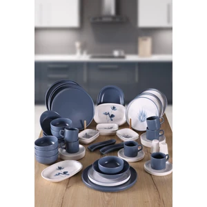Blue Magic 6 Kişilik 49 Parça Yemek ve Kahvaltı Seti