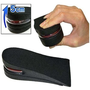 Guru Sepeti Hava Yastıklı Tabanlık (5 Cm) (Siyah)