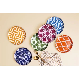 Morocco 6'lı Pasta Takımı 17 cm