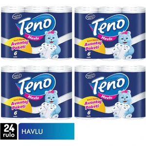 6 Lı Kağıt Havlu Towel 4'lü Paket