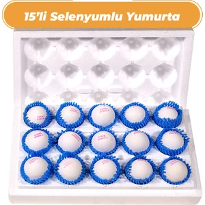 Selenyumlu Yumurta 15'li