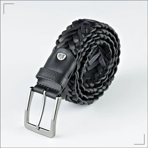 Derimo Leather Derimoshop Deri Örgü Kemer