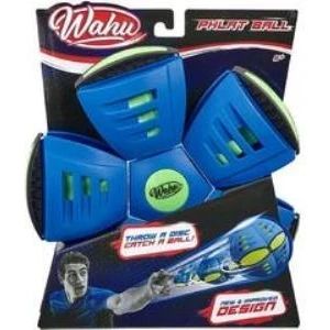 Phlat Ball (Flat Ball) Orijinal, Dönüşebilen Uçan Frizbi Disk ve Eğlence Topu, Mavi 5+ Yaş