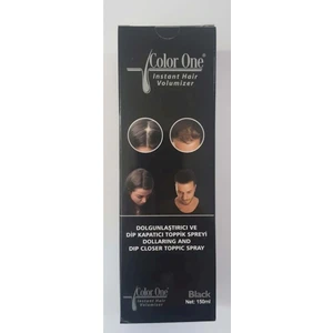 Color One  Saç Topiği Sprey Instant Saç Volumızer 150ML Siyah