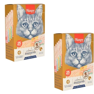 Kedi Ödül Çubuğu Sıvı Karışık Paket 25 Adet 14 gr (2 Adet)