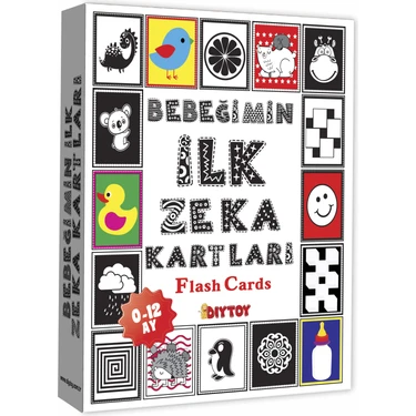 Diytoy Bebeğimin İlk Zeka Kartları (Flash