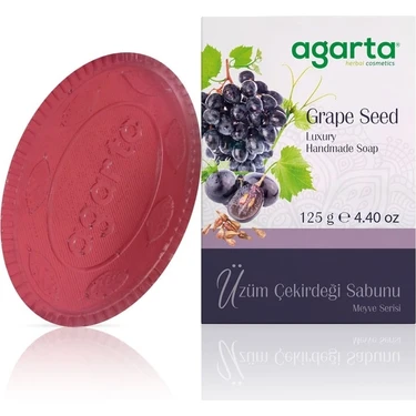 Agarta Doğal Üzüm Çekirdeği Sabunu 125