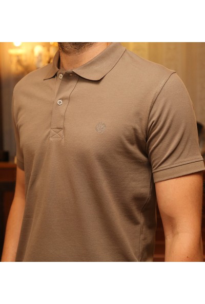 Arbour Haki Polo Yaka Erkek T-Shirt