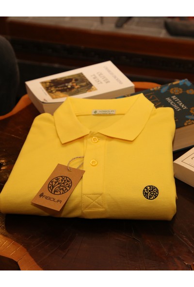Arbour Sarı Polo Yaka Erkek T-Shirt