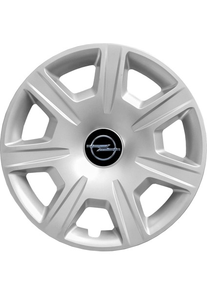 Opel Astra J 15 Inç Jant Kapağı Amblemli Gri 4 Adet 1 Takım 142