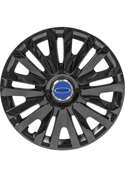 Ford Connect 15 Inç Uyumlu Jant Kapağı Amblemli Piano Black 4 Adet 1 Takım 209