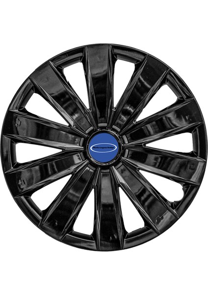 Ford Fiesta 16 Inç Jant Kapağı Amblemli Piano Black 4'lü Set 213