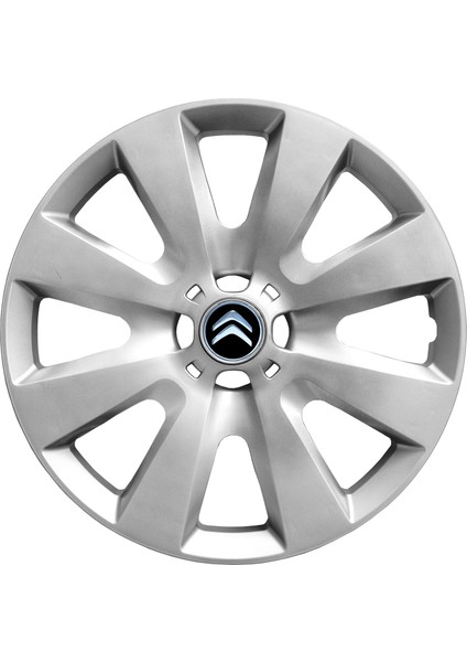 Citroen Zx 15 Inç Jant Kapağı Amblemli Gri 4'lü Set 110 fiyatları
