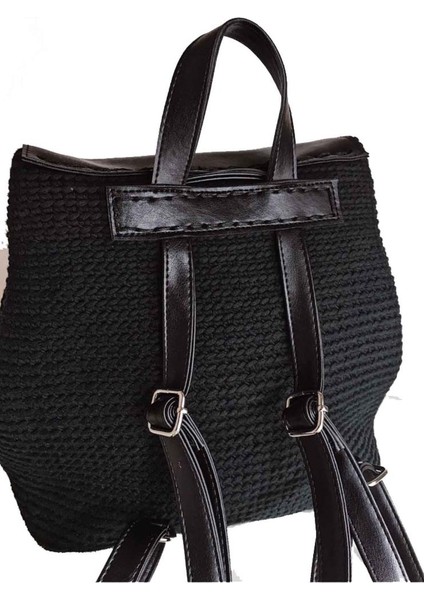 Suni Deri Taba Renk Gümüş Metalli Sırt Çantası Seti fırsatları