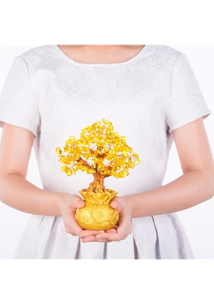 F Fityle Feng Shui Servet Şans Ağacı Sarı Getir (Yurt Dışından) fırsatları