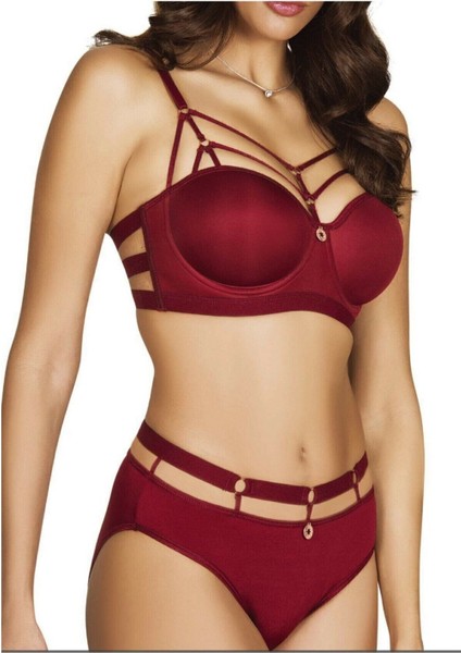 Desteksiz Balenli Sütyen Takımı