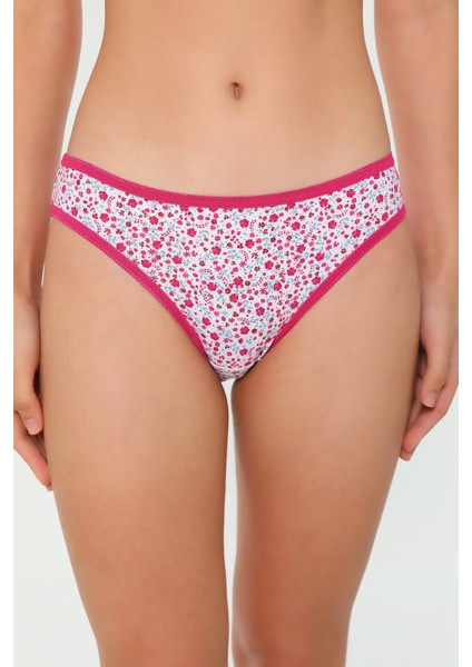 Renkli Tutku Kadın 6'lı Slip Külot P-021077