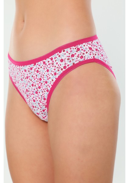 Renkli Tutku Kadın 6'lı Slip Külot P-021077