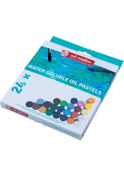 Art Creation : Sulandırılabilir Yağlı Pastel Boya Seti : 24 Renk