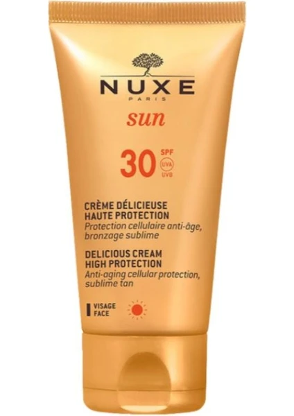 Sun SPF30 Delicious Güneş Koruyucu Yüz Kremi 50 ml