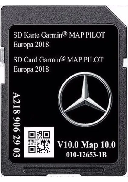 Garmin Map Pilot Sd Card Türkiye ve Avrupa Haritası 2018