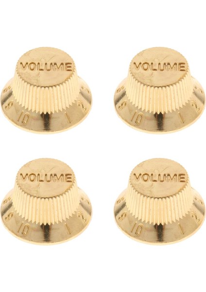 F Fityle 4pcs Gitar Hızı Kontrol Düğmeleri St Gitar Altın Için Hacim Düğmeleri (Yurt Dışından)