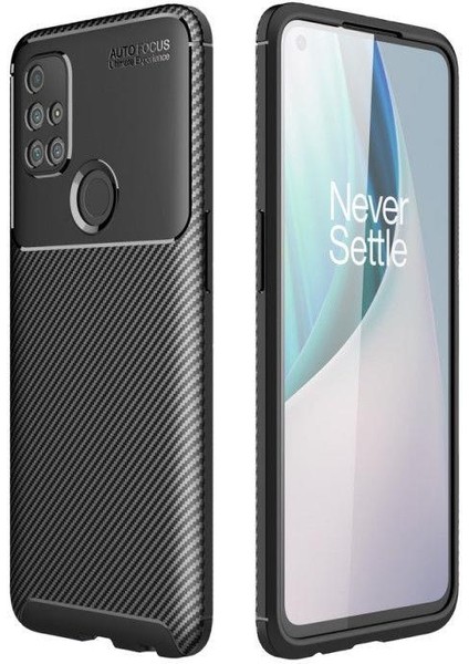 Oneplus Nord N10 Kılıf Silikon Negro Darbe Korumalı + Nano Cam