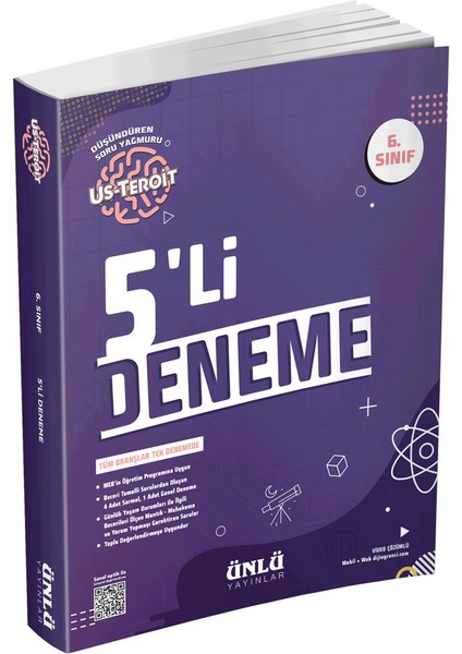 Ünlü Yayınları Us Teroit 6. Sınıf Deneme