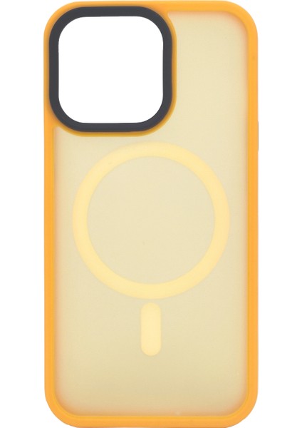 Apple iphone 13 Pro Uyumlu Nettech Mat Renkli Magsafe Arka Koruma