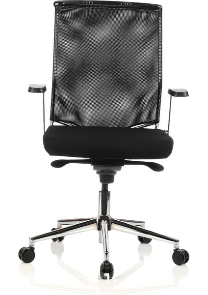 File 7 Krom Çalışma Koltuğu