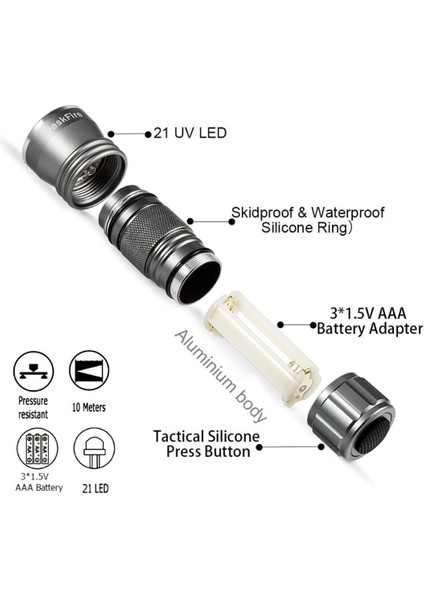 Guassi Ultraviyole El Feneri fiyatları