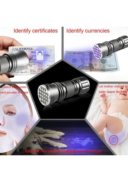 Guassi Ultraviyole El Feneri indirimleri