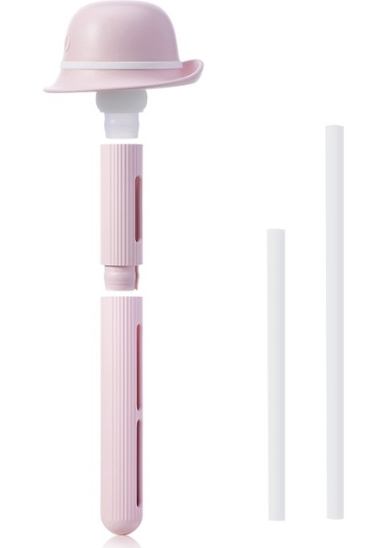 Bd-Lm1 Şapka Tipi Aromaterapi Makinesi USB Eklentisi Sprey Nemlendirici, Ürün Özellikleri: 8 x 7.8 x 17.8cm (Pembe)(Yurt Dışından)