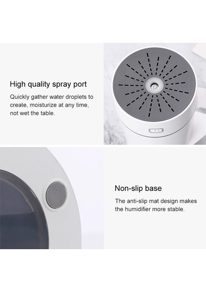 Ml-S2 Su Bardağı Şekli LED Gece Lambası Atomize Nemlendirici (Pembe)(Yurt Dışından) fiyatları