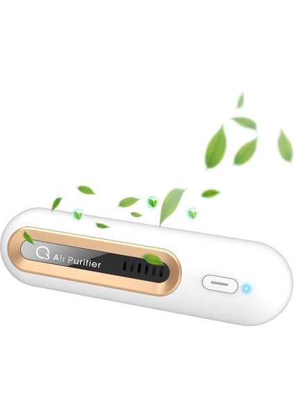 M9 Mini Ozon Sterilizatör Ev Buzdolabı Deodorizer (Beyaz)(Yurt Dışından)