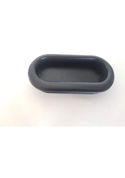 Mobilya Kulbu Gömme Oval Siyah 36MM*80MM