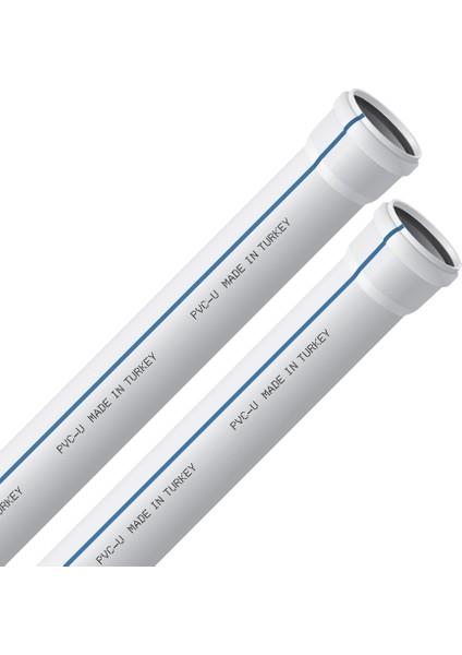 50X3000 Boru Pvc 3.2 (Atık Su Borusu)