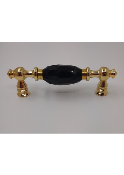 Mutfak Dolap Çekmece Kapak Mobilya Kulbu 96 mm Lüks Metal Kulp (Altın Renk)
