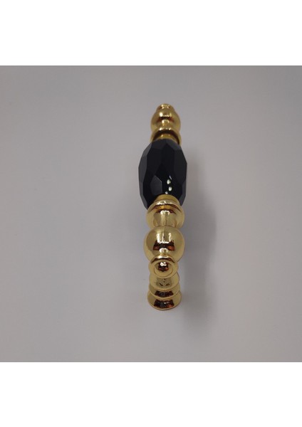 Mutfak Dolap Çekmece Kapak Mobilya Kulbu 96 mm Lüks Metal Kulp (Altın Renk)