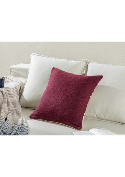Moneta Dokuma Kırlent Kılıfı 45 x 45 cm Bordo fiyatları
