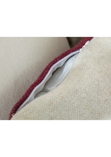 Moneta Dokuma Kırlent Kılıfı 45 x 45 cm Bordo fırsatları