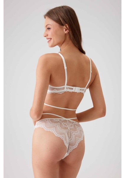 Robinetta Balenli Sütyen Takımı 4730 - Ekru fırsatları