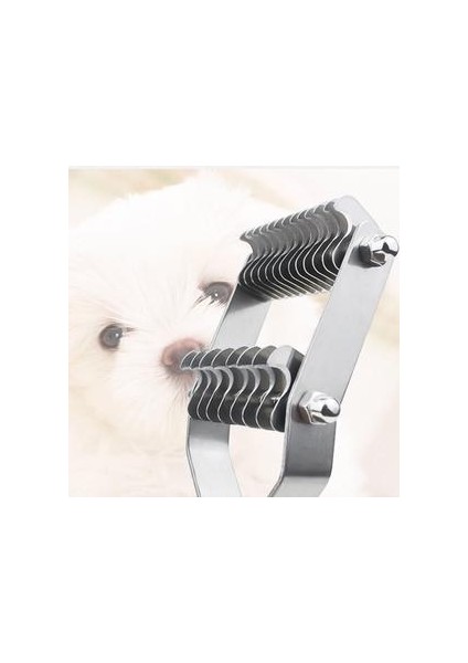 Pet Köpek Fırça Tarak Dematting Bakım Deshedding Giyotin Aracı Evcil Kedi Saç Kaldırma Fırçalar Metal Rake Köpek Bakım | Köpek Tarakları (Yurt Dışından)