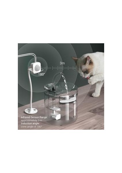 Kedi Su Içme Çeşmesi Filtre Otomatik Sensör Drinker Kediler Için Besleyici Pet Su Dağıtıcı Oto Drinker Çeşmesi Kediler Için | Kedi Besleme ve sulama Malzemeleri (Yurt Dışından) modelleri