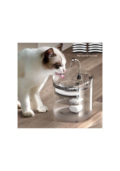 Kedi Su Içme Çeşmesi Filtre Otomatik Sensör Drinker Kediler Için Besleyici Pet Su Dağıtıcı Oto Drinker Çeşmesi Kediler Için | Kedi Besleme ve sulama Malzemeleri (Yurt Dışından) fırsatları