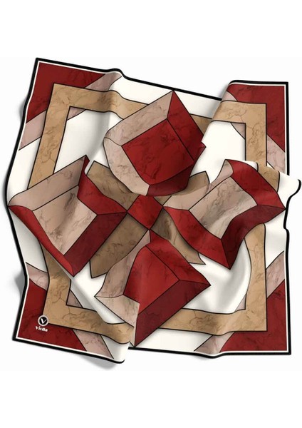 Twill Eşarp (Ipek Içermez)