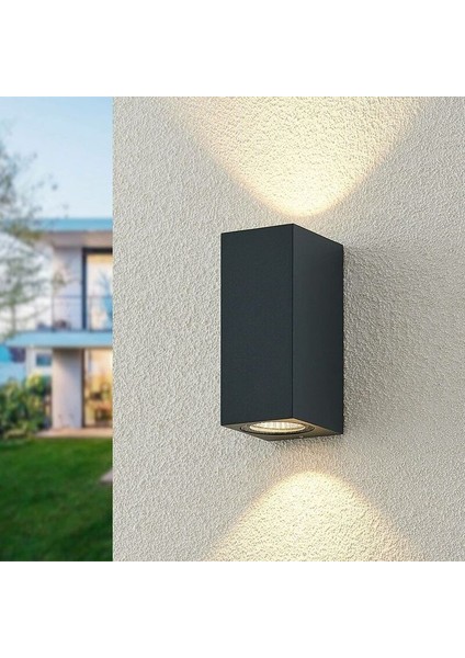 Gün Işığı LED Çift Yönlü Iç ve Dış Mekan Bahçe Teras Duvar Apliği fırsatları