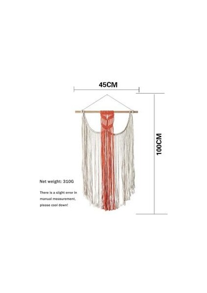 100X5 cm Makrome Dokuma Goblen Duvar Asılı Halı Bohemian Püsküller Chic Oturma Odası Başucu Porch Ev Noel Düğün Süs | Dekoratif Gobiyeller (Yurt Dışından) fiyatları