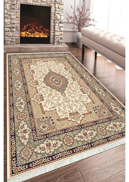 Dijital Baskılı Kaymaz Taban Yıkanabilir Modern Salon Halısı Mutfak Halısı ve Yolluk Nh-Ht-41