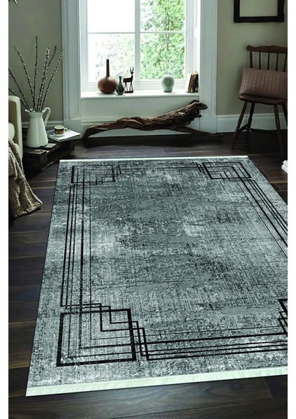 Dijital Baskılı Kaymaz Taban Yıkanabilir Modern Salon Halısı Mutfak Halısı ve Yolluk NH-SD-1134